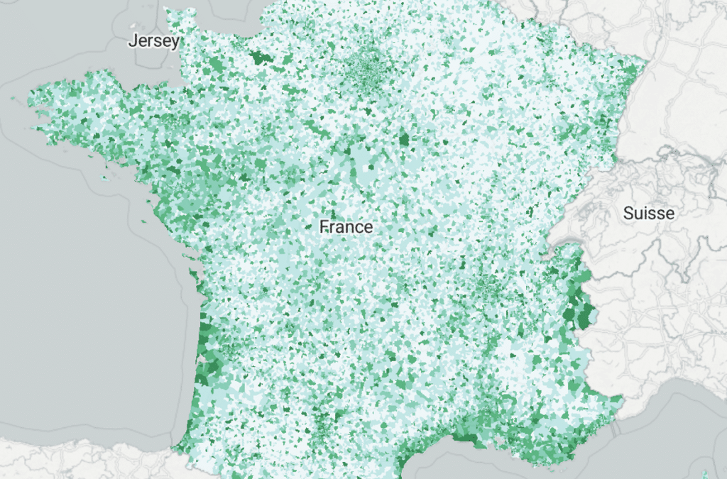 Carte nationale de l’attractivité des quartiers