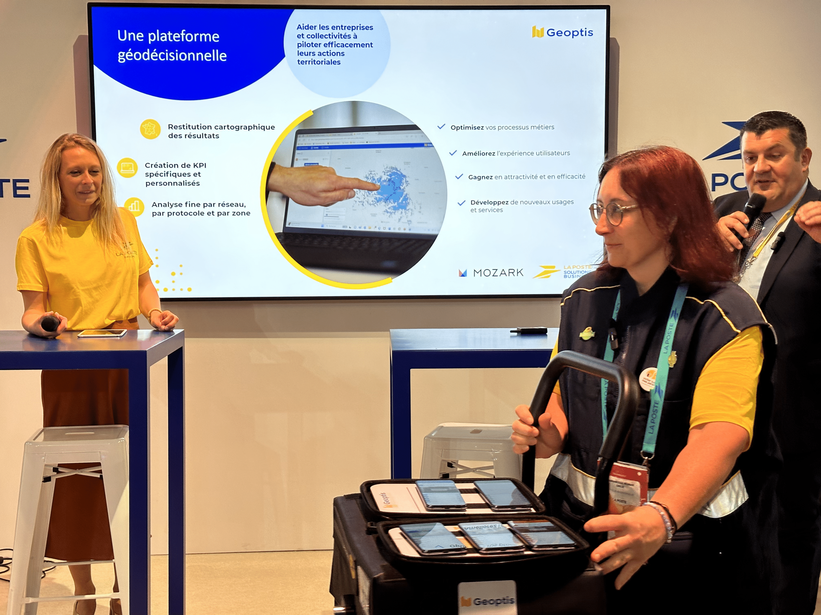 Présentation de Geoptis au Salon ViVATECH 2024 à Paris