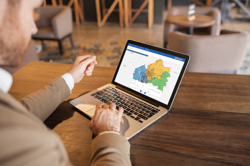 homme realisant une sectorisation