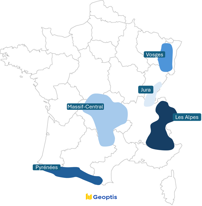 massifs français